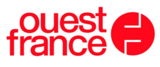 Logo Ouest-France rouge et blanc